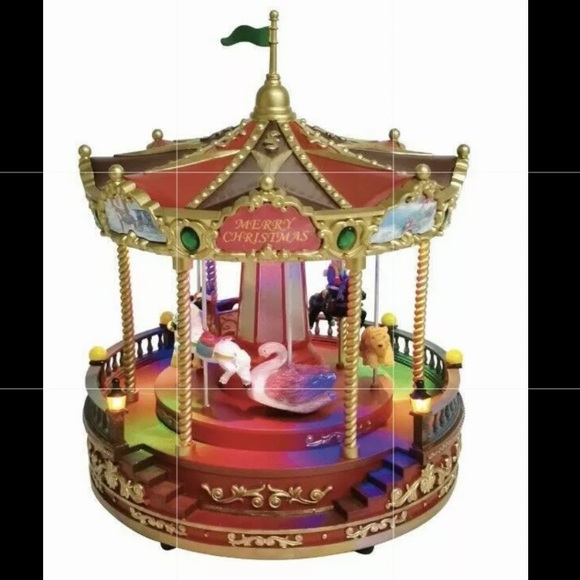 Holiday Time Musical Carousel NEW! - Picture 1 of 2